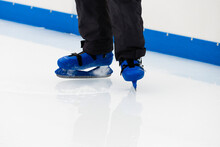 Feet Of Ice Skater