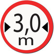 © Leonardo - maximum width plate allowed