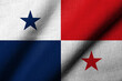 3D Flag of Panama waving