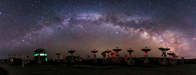 Radio telescopes and the Milky Way