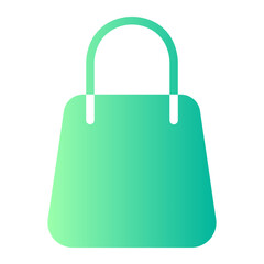 Poster - shopping bag icon 