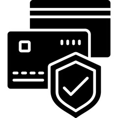 Wall Mural - Secure Debit Card Icon