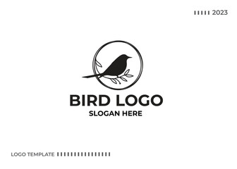 Wall Mural - Bird logo Design Vector Template. Bird icon vector concept