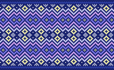 Wall Mural - pattern geometric, abstract, background, texture, ethnic pattern, fabric, zigzag, design, motif, embroidery pattern, vector, seamless, graphic, african, antique, square, triangle, art, aztec, beautifu