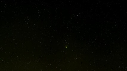 Wall Mural - February 1-2, 2023 the rare green comet C/2022 E3 (ZTF) made its closest pass by Earth. This video was taken 2-2 from near Ashland, OR. Exp: 8 sec f/1.8 ISO 1600 Sony FE 135mm f/1.8 GM Sony a7R IVA