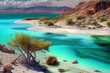 Most Beautiful place in The Dead Sea, Costa Rica, realistic. Generative Ai