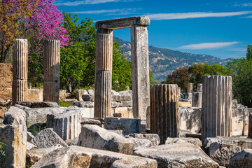 Wall Mural - View to the ruins of the ancient Lagina