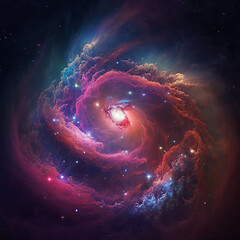 colorful galaxy