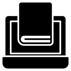 Sticker - Ebook Icon