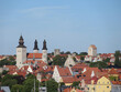 Cathedral and rooftops in Visby, Sweden