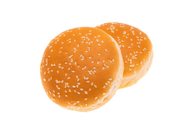 Poster - hamburger buns isolated