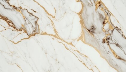 Wall Mural - Abstract background, textured marble with natural beige color. High-resolution marble texture background.AI