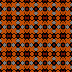 Aufkleber - Vector ethnic tribal pattern. Seamless art image.