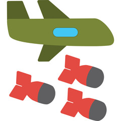 Wall Mural - Bomber Icon