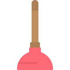 Wall Mural - Plunger Icon