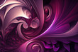 © WhataWin - Abstract background with purple shapes. Ai generative illusration