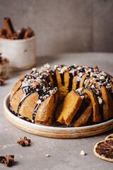 Wall Mural - Vanilla bundt cake