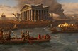 The Fall Of The Roman Empire. Generative AI