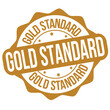 © Balint Radu - Gold standard label or stamp