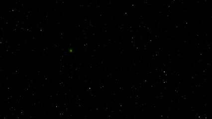 Wall Mural - Late Jan 2023 the rare green comet C/2022 E3 (ZTF) made its closest pass by Polaris; the North Star. This video was taken 1/30 from Ashland, OR 8 sec f/1.8 ISO 1600 Sony FE 135mm f/1.8 GM Sony a7R IVA