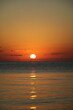 Sunset on the beach in the Caribbean, Cuba