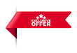© Michal Hubka - red vector illustration banner exclusive offer