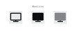 © vectadiaries - Display Monitor Icons Sheet