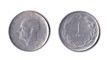 1 lira, old Turkish money, from 1976