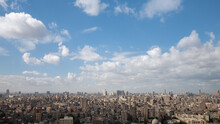 The Cairo Skyline On A Winter Day
