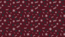 Background Of Various Christmas Elements 15