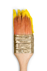 Wall Mural - Stack of color artist paint brushes