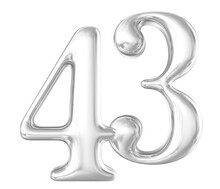 43 Silver Number 