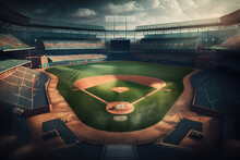 Baseball Stadium And Field