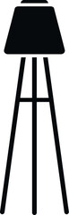 Poster - Bar chair icon simple vector. Interior furniture. Travel design