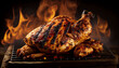 chicken, food meat, steak, roast grilled, generative ai