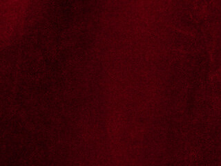 red velvet fabric texture used as background. empty red fabric background of soft and smooth textile