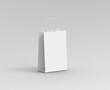 © slow_takes - white shopping bag mockup template minimal for sales christmas shopping design branding mock up