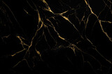 Fototapeta Zachód słońca - Black marble texture,black gold marble natural pattern, wallpaper high quality can be used as background for display or montage your top view products or wall