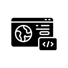 browser icon for your website design, logo, app, UI. 