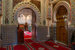 Al-Attarine Madrasa, Fes medina, Morocco. It was built by the Marinid sultan Uthman II Abu Said in 1323-5.