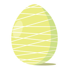 Sticker - Isolated colored easter egg icon Vector