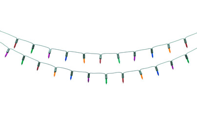Wall Mural - christmas lights