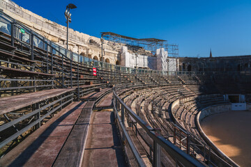 Wall Mural - Architecture of the Arena of Nîmes, France