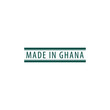 © waniperih - Made in Ghana stamp icon vector logo design template