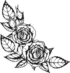 Sticker - Anne Harkness rose png.Beautiful flower on transparent background.