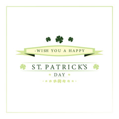 Wall Mural - St Patrick's day vector illustration