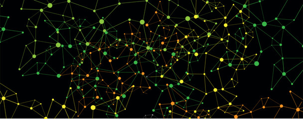 network community and teamwork texture. Technology background.	