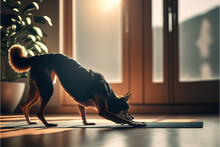 Downward Facing Dog Yoga Pose