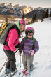 © Cavan Images - A mother and daughter backcountry skiing near Molas Pass above Silverton, Colorado.