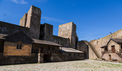 Wall Mural - Inner city of Smederevo Fortress is a medieval fortified city in Smederevo, Serbia, which was temporary capital of Serbia in the Middle Ages